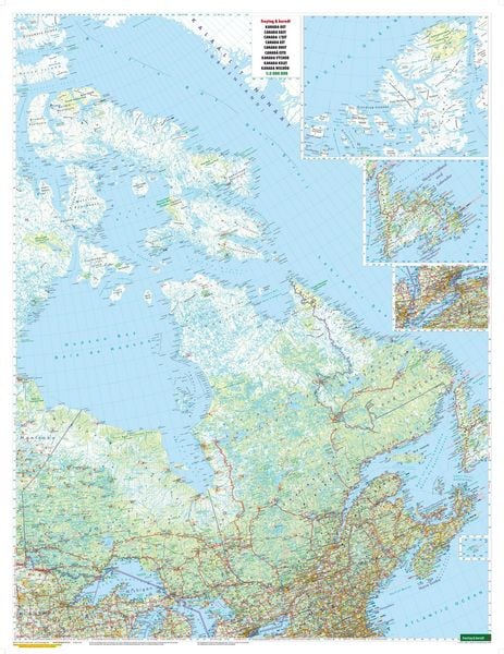 Produktbild: Kanada, Autokarte 1:3 Mio.