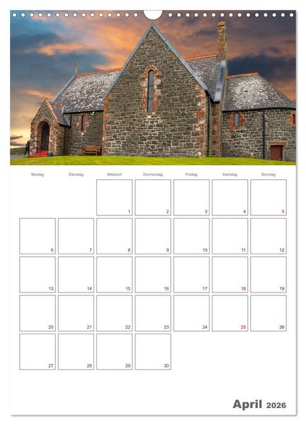 Produktbild: Schottland - Reiseplaner (Wandkalender 2026 DIN A3 hoch), CALVENDO Monatskalender