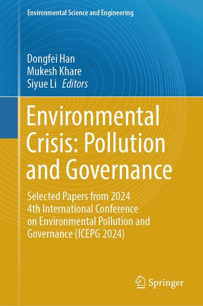Produktbild: Environmental Crisis: Pollution and Governance