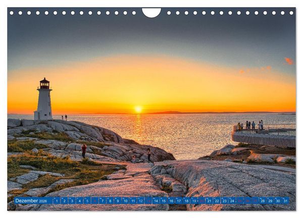 Produktbild: KANADA - Der maritime Osten (Wandkalender 2026 DIN A4 quer), CALVENDO Monatskalender
