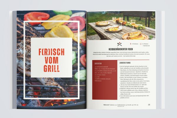 Produktbild: Das ehrliche Gasgrill Kochbuch &ndash; Vom perfekten Steak bis zur Beilage &ndash; 100 feurige Rezepte vom Steak bis zur Beilage | Auch f&uuml;r Kohle- und Elektrogrill | Das Geschenk f&uuml;r Grillfans