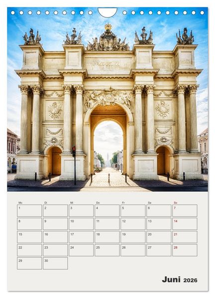 Produktbild: Potsdam in Farbe (Wandkalender 2026 DIN A4 hoch), CALVENDO Monatskalender