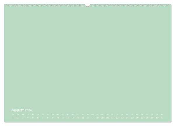 Produktbild: Regenbogen Kinder Bastelkalender - Zum Selbstgestalten - DIY Kreativ-Kalender (Wandkalender 2026 DIN A2 quer), CALVENDO Monatskalender