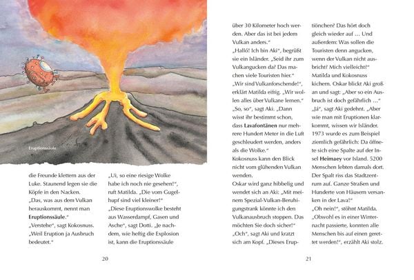 Produktbild: Alles klar! Der kleine Drache Kokosnuss erforscht die Vulkane