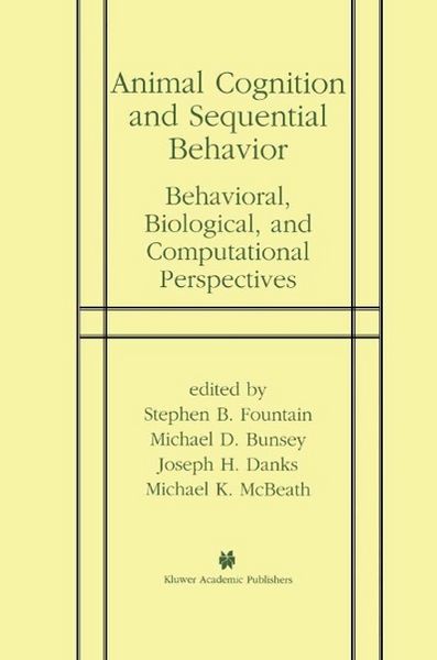 Produktbild: Animal Cognition and Sequential Behavior