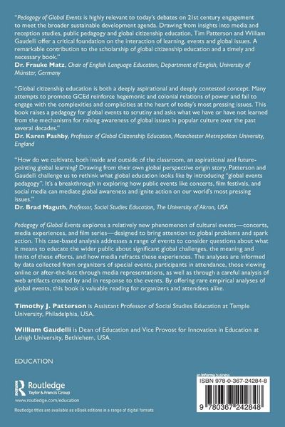 Produktbild: Pedagogy of Global Events