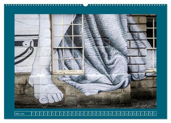 Produktbild: Streetart in Europas St&auml;dten (hochwertiger Premium Wandkalender 2026 DIN A2 quer), Kunstdruck in Hochglanz