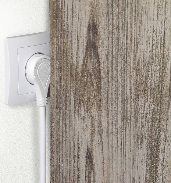 Produktbild: Sygonix SY-5827192 Steckdosenw&uuml;rfel 3fach Wei&szlig;, Grau Schutzkontakt 1St.
