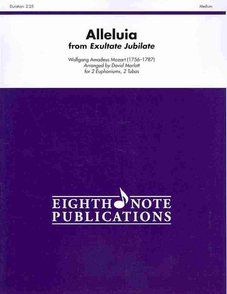 Produktbild: Mozart, W: Alleluia (from Exultate Jubilate)
