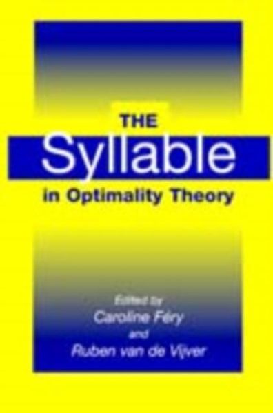 Produktbild: Syllable in Optimality Theory