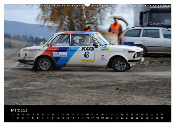 Produktbild: Asphalt und Schotter Rallye (hochwertiger Premium Wandkalender 2026 DIN A2 quer), Kunstdruck in Hochglanz