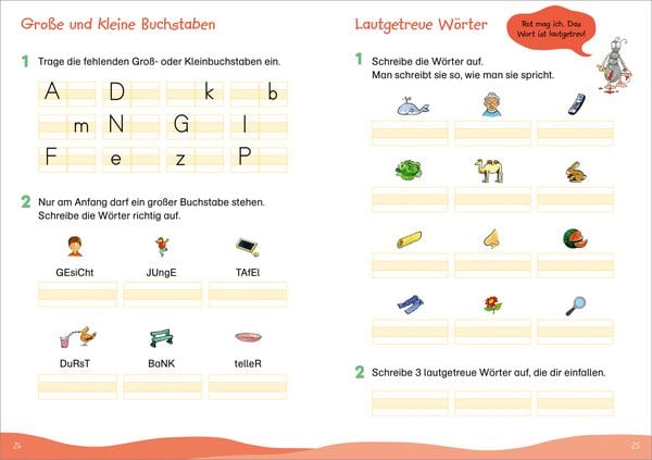Produktbild: Fit f&uuml;r Deutsch 1. Klasse. Mein &Uuml;bungsheft