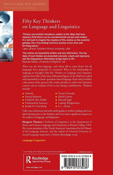 Produktbild: Fifty Key Thinkers on Language and Linguistics