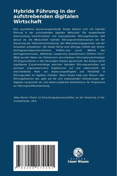 Produktbild: Hybride F&uuml;hrung in der aufstrebenden digitalen Wirtschaft