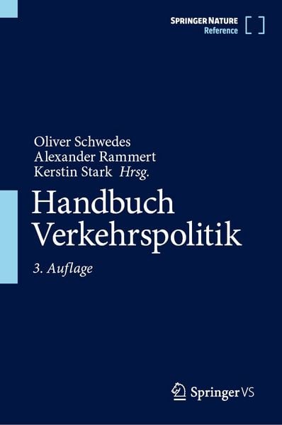 Produktbild: Handbuch Verkehrspolitik