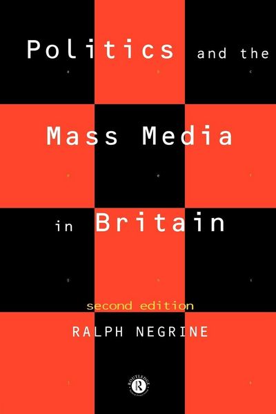 Produktbild: Politics and the Mass Media in Britain