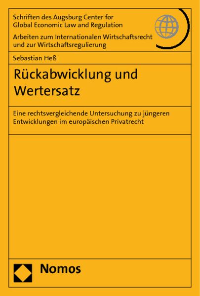 Produktbild: R&uuml;ckabwicklung und Wertersatz