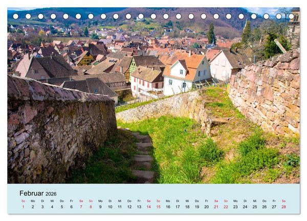 Produktbild: Elsass- und Vogesentr&auml;ume (Tischkalender 2026 DIN A5 quer), CALVENDO Monatskalender