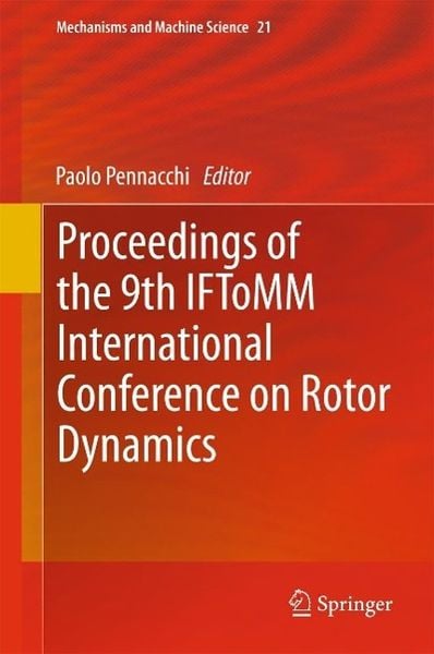 Produktbild: Proceedings of the 9th IFToMM International Conference on Rotor Dynamics