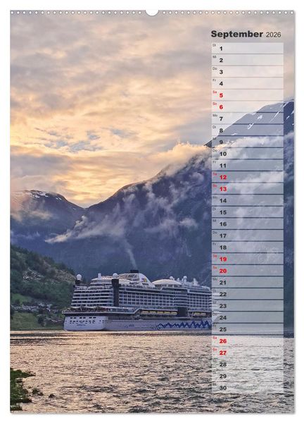 Produktbild: Skandinavien entdecken - Von Schweden nach Norwegen mit dem Wohnmobil (Wandkalender 2026 DIN A2 hoch), CALVENDO Monatskalender