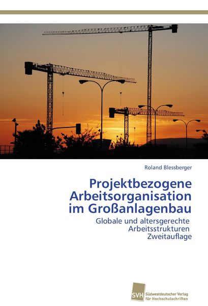 Produktbild: Projektbezogene Arbeitsorganisation im Gro&szlig;anlagenbau