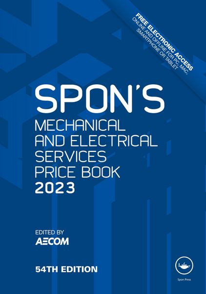 Produktbild: Spon's Mechanical and Electrical Services Price Book 2023