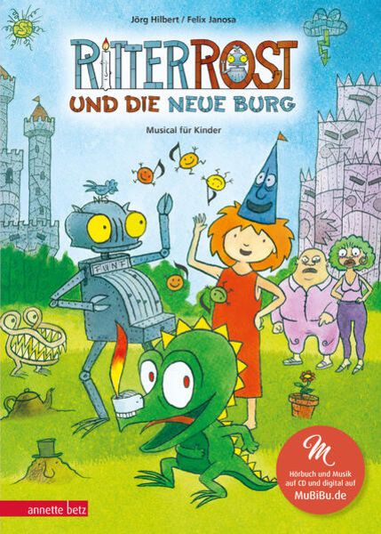 Ritter Rost 17: Ritter Rost und die neue Burg (Ritter Rost mit CD und zum Streamen, Bd. 17), Gebundene Ausgabe von Jörg Hilbert , Felix Janosa,