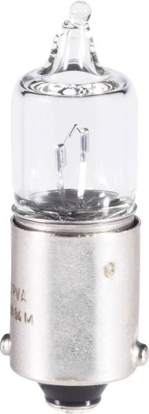 TRU COMPONENTS 1590312 Miniatur-Halogenlampe 12 V 5 W BA9s Klar 1 St.