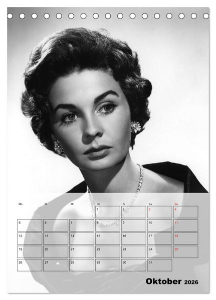Produktbild: Filmstars der goldenen Leinwandjahre (Tischkalender 2026 DIN A5 hoch), CALVENDO Monatskalender