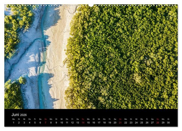 Produktbild: Australien 2026 Kimberley aus der Vogelperspektive (Wandkalender 2026 DIN A2 quer), CALVENDO Monatskalender