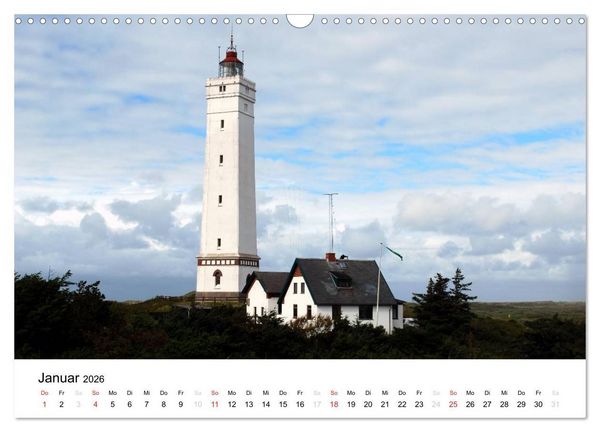 Produktbild: D&auml;nemark - Unterwegs in J&uuml;tland (Wandkalender 2026 DIN A3 quer), CALVENDO Monatskalender
