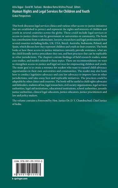 Produktbild: Human Rights and Legal Services for Children and Youth