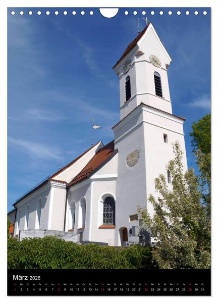 Produktbild: Kirchen in Deutschland - G&ouml;ttliche Perlen aus Menschenhand (Wandkalender 2026 DIN A4 hoch), CALVENDO Monatskalender
