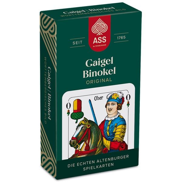 Produktbild: ASS Gaigel/Binokel, w&uuml;rttembergisches Bild in Faltschachtel