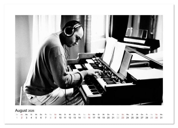 Produktbild: Jazztime (Wandkalender 2026 DIN A2 quer), CALVENDO Monatskalender