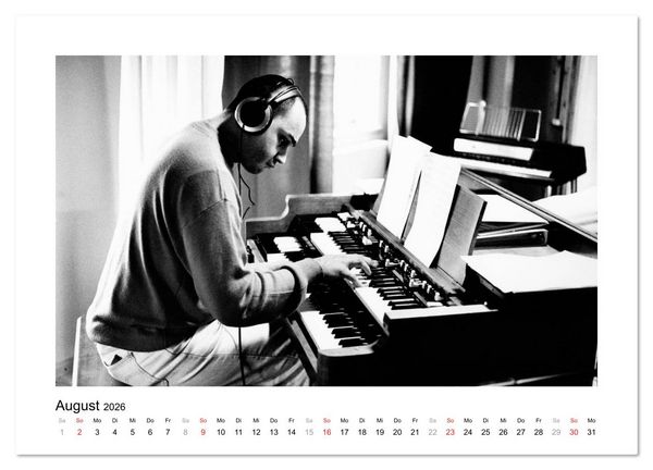 Produktbild: Jazztime (Wandkalender 2026 DIN A3 quer), CALVENDO Monatskalender