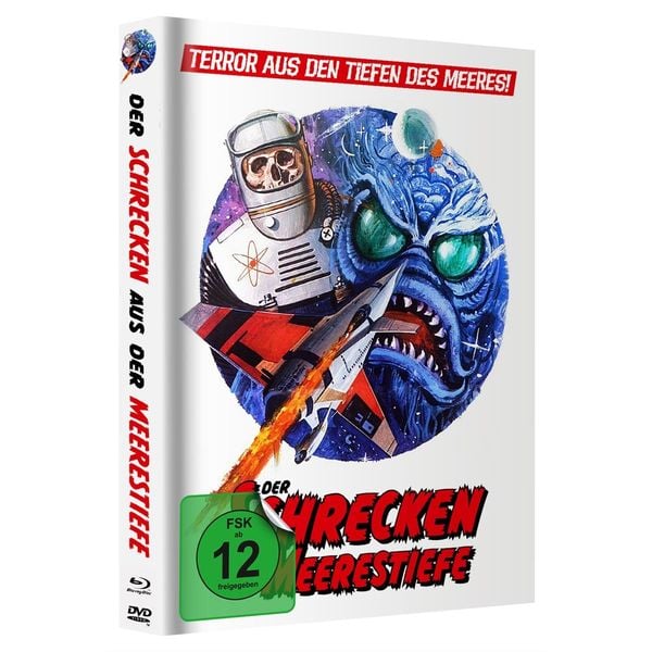 Produktbild: Der Schrecken aus der Meerestiefe - Mediabook - Cover C - 3 Disc Edition (Blu-ray+DVD+CD)