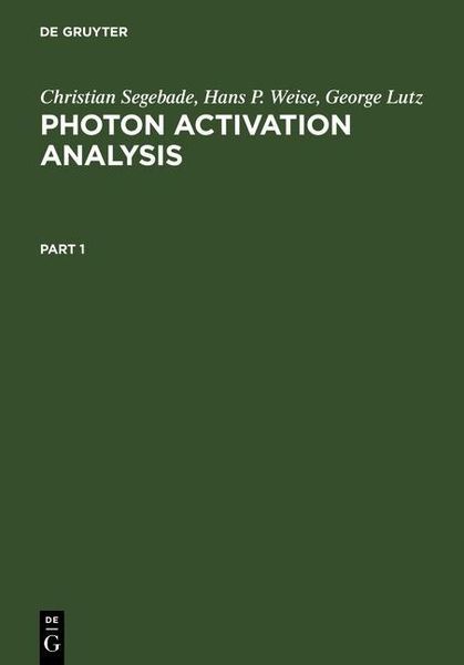 Produktbild: Photon Activation Analysis