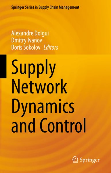 Produktbild: Supply Network Dynamics and Control
