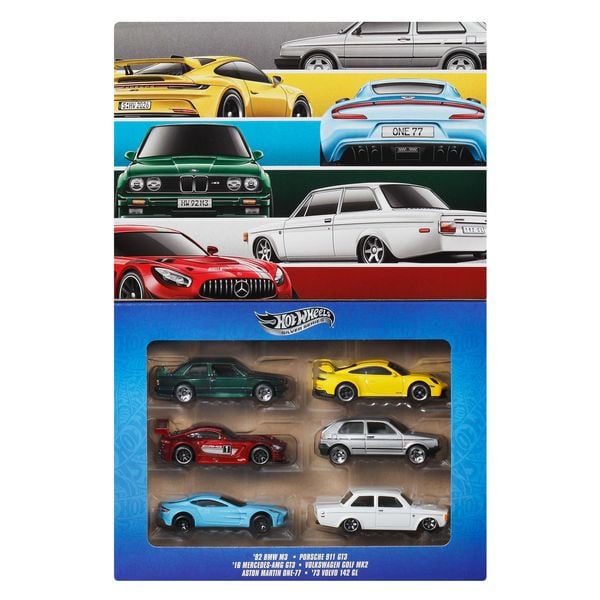 Produktbild: Hot Wheels Euro Style Multipack