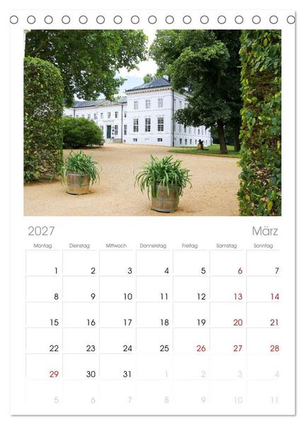 Produktbild: Tischplaner 2027 - M&auml;rkische Schweiz - Liebenswerte Orte (A5 Tischkalender zum Aufstellen) CALVENDO