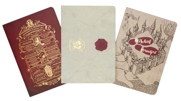 Produktbild: Harry Potter: Welcome to Hogwarts Planner Notebook Collection (Set of 3)