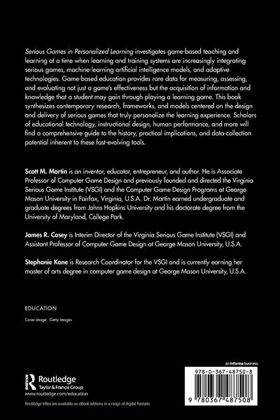 Produktbild: Serious Games in Personalized Learning