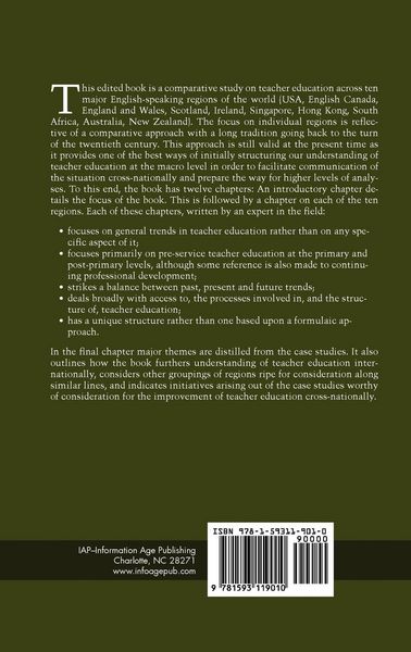 Produktbild: Teacher Education in the English-Speaking World