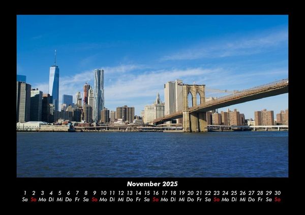 Produktbild: New York 2025 Fotokalender DIN A3
