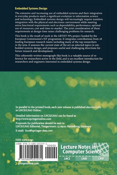 Produktbild: Embedded Systems Design