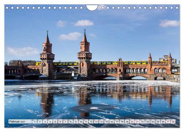 Produktbild: Berlin - Faszination bei Tag und Nacht (Wandkalender 2027 DIN A4 quer), CALVENDO Monatskalender