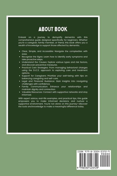 Produktbild: The Complete Guide to Understanding Dementia for Beginners