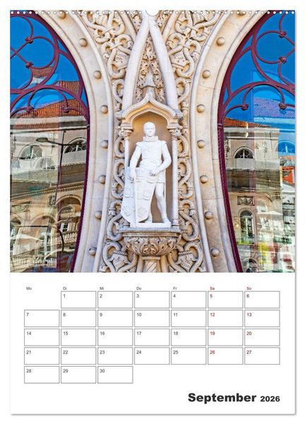 Produktbild: Lissabon - ein Traumreiseziel (Wandkalender 2026 DIN A2 hoch), CALVENDO Monatskalender