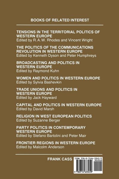 Produktbild: Right-wing Extremism in Western Europe